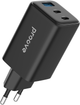 Мережевий зарядний пристрій Proove Pocket GaN 65W (2 x Type-C + USB) Black (POCKET GAN 65W USB-C BK) - зображення 2