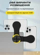 Магнітний тримач для телефона на ноутбук чорний - изображение 6