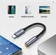 USB-C - AUX 3.5mm аудіо DAC адаптер Witson ES-AX1 - изображение 3