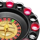 Алкогольная рулетка Drinking Roulette Set i3-90 на 16 рюмок диаметр 30 см материал пластик и стекло - изображение 4