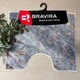 Килимок під унітаз Bravira серія Digital Velvet 50х60см R111 BR-R111_50x60_U - зображення 1