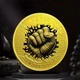 Позолоченная сувенирная монета Never Give Up — мотивационный подарок для силы духа и вдохновения - изображение 8