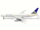 Модель літака Boeing 787 United Airlines 1:300 металева лита колекційна модель пасажирського авіалайнера 20 см - зображення 3