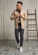 Джинсова сорочка Trend Collection 18306 бежевий (VIZON) M - зображення 12