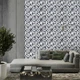 Декоративна ПВХ панель Sticker Wall чорно-біла мозаїка Sticker Wall 960х480х4мм (3DPanda-1432) - изображение 6