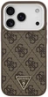 Панель Guess 4G Triangle Logo MagSafe для Apple iPhone 17 Pro Brown (3666339517618) - зображення 3