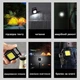 Фонарик карабин Keychain Light W5130 магнитный 7 режимов - изображение 8
