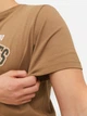 Футболка чоловіча коричневий Jack&Jones S - изображение 4