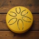 Глюкофон Miwayer 3" 8см 6 нот Desert Yellow Язычковый барабан с палочкой для релаксации медитации и йоги - изображение 5