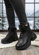 Ботинки женские No brand С397 зимние черные 38 24.5 см - изображение 2