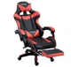 Кресло геймерское с подставкой для ног Hanert G-Force Black/Red, до 120 кг - изображение 3