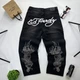 Джинсы ED HARDY JEANS брюки baggy rap pants ед харди y2k sk8 M - изображение 1