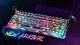 Клавіатура магнітна GravaStar Mercury V75 Pro 80keys, Magnetic Jade Gaming, 8K, USB-A, RGB, Neon Graffiti - зображення 10