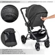 Универсальная коляска El Camino B-move ME 1021-11 Grey - изображение 8