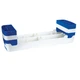 Степ-платформа 3-ступінчаста HMS AS005 White/Blue - зображення 5