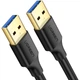 Дата кабель USB 3.0 AM/AM 2.0m US128 black Ugreen (10371) - изображение 1