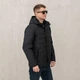 Чоловіча куртка демісезонна великого розміру UF-Fashion 67-1-скф 64 чорний - зображення 2