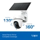 Комплект розумної бездротової камери TP-LINK TAPO C610 KIT 2K QHD та сонячної панелі - зображення 11