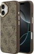 Панель Guess 4G PU Classic Logo MagSafe для Apple iPhone 17 Brown (3666339519193) - зображення 1