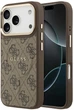 Панель Guess 4G PU Classic Logo MagSafe для Apple iPhone 17 Pro Brown (3666339519216) - зображення 1