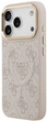Etui plecki Guess 4G PU Classic Logo MagSafe do Apple iPhone 17 Pro Pink (3666339519537) - obraz 2