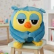 Мягкая игрушка Colorful Home Сова с пледом внутри, голубая - изображение 1