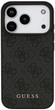 Панель Guess 4G Classic для Apple iPhone 17 Pro Black (3666339556204) - зображення 3