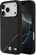 Чохол BMW M Carbon Tricolor Line MagSafe для Apple iPhone 17 Pro Black (3666339558932) - зображення 1