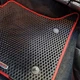 Комплект килимків до салону Star-Tex на BMW 5-Series F10 (2013 - 2017) задній привід EVA/Ромб Сірий - зображення 8