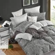 Підковдра MBM HOME "Петрикор" 160x220 см сіра з принтом (BL-DC-13 GRAY/PRINT) - зображення 1