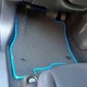 Комплект килимків до салону Star-Tex на Nissan Leaf II (ZE1) (2017 - 2025) EVA/Ромб Чорний + Сірий - зображення 4