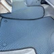 Комплект ковриков Star-Tex на 1-й ряд на Mercedes-Benz Vito W639 (2003 - 2014) 1+2 EVA/Ромб Черный - изображение 7