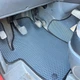 Комплект ковриков Star-Tex на 1-й ряд на Mercedes-Benz Vito W639 (2003 - 2014) 1+2 EVA/Ромб Черный - изображение 8