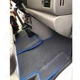 Комплект ковриков Star-Tex на 1-й ряд на Volkswagen LT (1996 - 2006) EVA/Сота большая Черный - изображение 2
