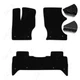 Комплект килимків до салону Star-Tex на Land Rover Range Rover IV (L405) (2012 - 2021) без консолі на другому рядку текстиль/Magnum Чорний - зображення 1