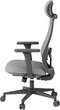 Кресло компьютерное офисное эргономичное OfficePro Wave OC599-B-DG-DG Black/Dark Gray - изображение 8