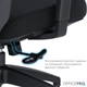 Кресло компьютерное офисное эргономичное OfficePro Balance OC550-B-B-B Black - изображение 18