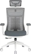 Кресло компьютерное офисное эргономичное OfficePro Balance OC550-W-DG-DG White/Dark Gray - изображение 3