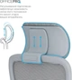 Кресло компьютерное офисное эргономичное OfficePro Wave OC599-G-G-G Gray - изображение 13
