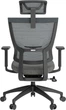 Кресло компьютерное офисное эргономичное OfficePro Elegant OC600-B-DG-DG Black/Dark Gray - изображение 4