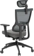 Кресло компьютерное офисное эргономичное OfficePro Elegant OC600-B-DG-DG Black/Dark Gray - изображение 9