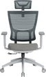 Кресло компьютерное офисное эргономичное OfficePro Elegant OC600-G-DG-DG Gray/Dark Gray - изображение 3