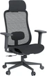 Кресло компьютерное офисное эргономичное OfficePro Wave OC670-B-B-B Black - изображение 9