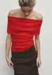 Футболка з бавовни Massimo Dutti 6806526600c54 L червона (100005438) - зображення 2