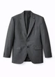 Пиджак из шерсти Massimo Dutti 2021166801c54 56 серый (100005027) - изображение 3