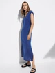 Сукня з віскози Massimo Dutti 6655709405c54 M синя (100004804) - зображення 4