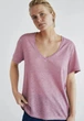 Футболка з льону Massimo Dutti 6862895607c32 S рожева (100004726) - зображення 2