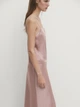 Атласний топ Massimo Dutti 5142945902c54 S рожевий (100004823) - зображення 2