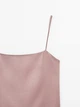 Атласний топ Massimo Dutti 5142945902c54 S рожевий (100004823) - зображення 5