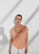 Футболка з бавовни Massimo Dutti 6827528643c54 L помаранчева (100005414) - зображення 1